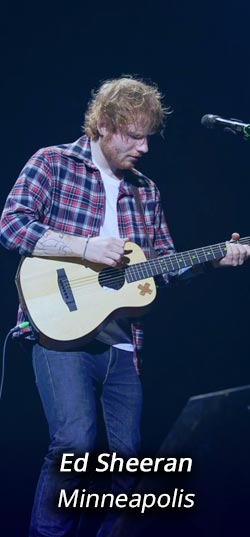 Ed Sheeran Minneapolis Tickets